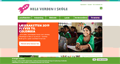 Desktop Screenshot of heleverdeniskole.dk
